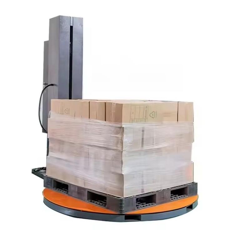 Pallet shrink wrapping process
