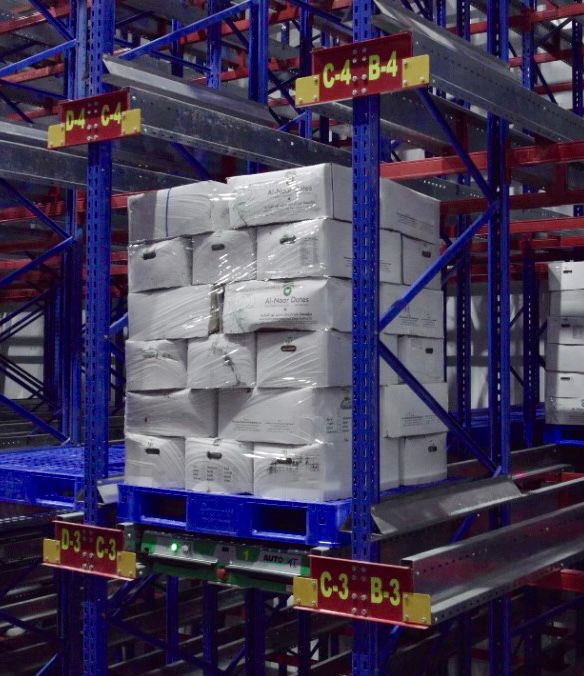 Radio Shuttle automated storage system